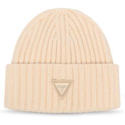 Czapka Guess. Brązowe czapki zimowe damskie Guess. Za 154.99 zł.