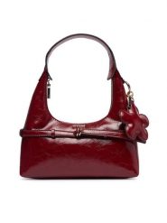 Guess Torebka Taylor Mini HWTG23 25770 Czerwony. Czerwone torebki klasyczne damskie Guess, z aplikacjami, ze skóry, bez dodatków. Za 364.99 zł.
