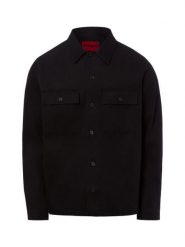 HUGO koszula casual - Epoido Mężczyźni Regular Fit Bawełna czarny, XL. Czarne koszule męskie Hugo, m, bez wzorów, z bawełny, bez kołnierzyka, bez ramiączek. Za 629.95 zł.