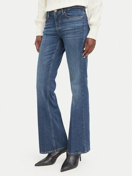 Guess Jeansy W6BAJ7 D2097 Niebieski Boot Fit. Niebieskie jeansy damskie Guess. Za 524.99 zł.
