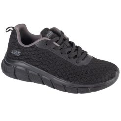 Buty sportowe Sneakersy damskie, Bobs Sport B Flex - Quick Pivot. Czarne buty sportowe na co dzień damskie Skechers, bez wzorów, trekkingowe. Za 219.99 zł.