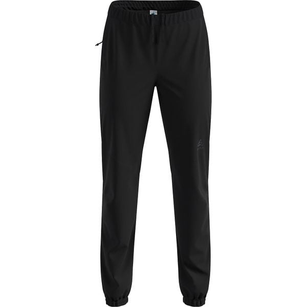 Spodnie softshellowe Odlo Pants regular length ESSENTIAL WARM. Czarne spodnie dresowe damskie Odlo, bez wzorów, sportowe. Za 449.99 zł.