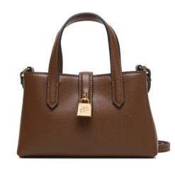 Torebka KARL LAGERFELD. Brązowe torebki klasyczne damskie Karl Lagerfeld, bez wzorów, bez dodatków. Za 849.99 zł.