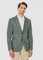 PAKO LORENTE – Zielona marynarka męska. Zielone marynarki męskie Pako Lorente, bez wzorów, z elastanu. Za 399.99 zł.