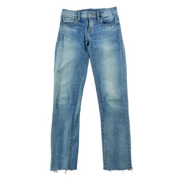 Second life - Lauren Ralph Lauren spodnie damskie skinny - Stan bardzo dobry. Niebieskie spodnie sportowe damskie Ralph Lauren, s, z jeansu. Za 114.98 zł.