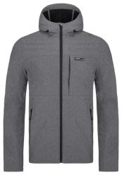 Męska kurtka softshell Loap Luskan szara 2XL. Szare kurtki męskie ÀLG, m, bez wzorów, z elastanu, klasyczne, bez kaptura. Za 183.77 zł.