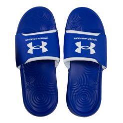 Klapki męskie Under Armour Ignite Select. Niebieskie klapki i japonki męskie Under Armour, z materiału. Za 203.00 zł.