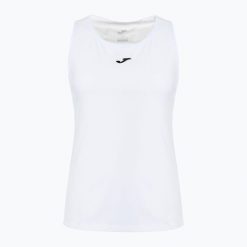 Koszulka damska Joma Challenge. Białe bluzki sportowe damskie Joma, s, z elastanu, bez kołnierzyka, bez ramiączek. Za 83.99 zł.