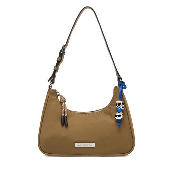 Torebka KARL LAGERFELD. Brązowe torebki klasyczne damskie Karl Lagerfeld, bez wzorów, bez dodatków. Za 649.99 zł.