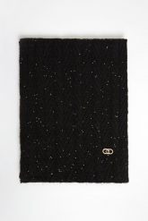 Szal damski z wełną LIU JO. Szaliki i kominy damskie Liu Jo, bez wzorów, z wełny. W wyprzedaży za 251.30 zł.