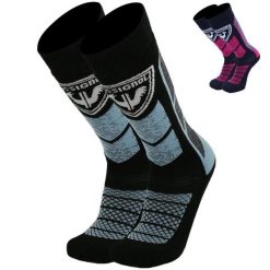 Skarpetki damskie Rossignol Thermotech (x2). Czarne skarpetki damskie Rossignol, bez wzorów, z materiału. Za 129.00 zł.