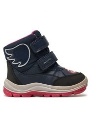 Geox Śniegowce B Flanfil Girl B Abx B463WA 054FU C4268 M Granatowy. Niebieskie kozaki dziewczęce Geox, bez wzorów, ze skóry, bez obcasa. Za 299.99 zł.