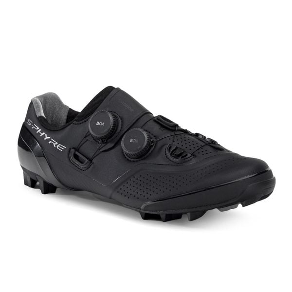 Buty rowerowe MTB męskie Shimano SH-XC902. Czarne buty trekkingowe męskie SHIMANO, bez zapięcia, rowerowe. Za 1,154.00 zł.