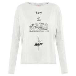 T-Shirt Deha Graphic Comfy Flamme' Damskie. Białe t-shirty damskie Deha, l, bez wzorów, z bawełny, bez kołnierzyka. Za 317.99 zł.
