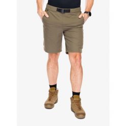 Spodenki turystyczne męskie Royal Robbins Backcountry Pro Multi Short. Zielone szorty męskie ROYAL ROBBINS, bez kołnierzyka. Za 282.99 zł.