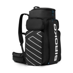 Plecak turystyczny do sportów zimowych 40L Sporty zimowe Siroko Gentoo. Czarne plecaki męskie SIROKO, bez wzorów, z materiału. Za 552.00 zł.