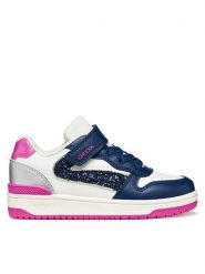 Geox Sneakersy J Washiba Girl J55HXA 054AJ C1Z4R M Kolorowy. Buty sportowe dziewczęce Geox, bez wzorów, ze skóry, bez zapięcia. Za 229.99 zł.
