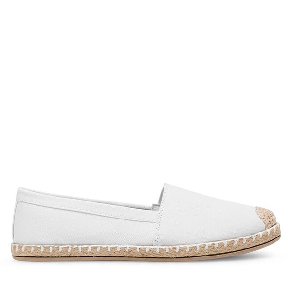 Espadryle Jenny Fairy. Białe espadryle damskie Jenny Fairy, bez wzorów, bez obcasa. Za 59.99 zł.