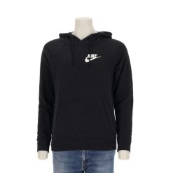 Second life - Nike bluza damska z kapturem - Jak nowy. Czarne bluzy sportowe damskie Nike, l, z materiału. Za 97.94 zł.
