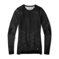 Bluza termoaktywna damska Smartwool Intraknit Merino 200 Crew. Czarne bielizna termoaktywna damska Smartwool, xs. Za 489.99 zł.