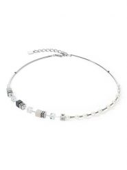 COEUR DE LION Naszyjnik z perłami - dł. 42 cm rozmiar: onesize. Szare naszyjniki damskie COEUR DE LION, srebrne. Za 581.95 zł.