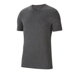 T-shirt Męski Logo Park. Szare t-shirty męskie Nike, l, bez wzorów, z bawełny, bez kołnierzyka. Za 89.99 zł.