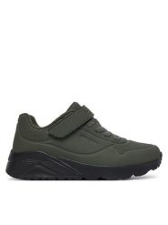 Skechers Sneakersy Uno Lite Vendox 403695L Zielony ciemny. Zielone buty sportowe chłopięce Skechers, bez wzorów, ze skóry, bez zapięcia. Za 229.99 zł.