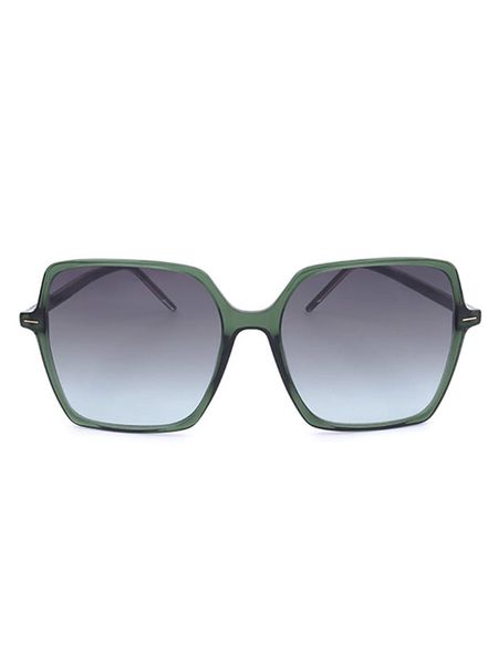 Hugo Boss Damskie okulary przeciwsłoneczne w kolorze szaro-błękitnym rozmiar: 57. Niebieskie okulary przeciwsłoneczne damskie Hugo Boss. Za 389.26 zł.