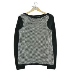 Second life - Damski czarny sweter - Jak nowy. Czarne golfy damskie Ralph Lauren, bez wzorów, bez ramiączek. Za 114.17 zł.