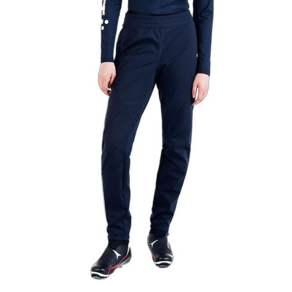 Spodnie narciarskie dla kobiet Craft Core Nordic Club. Niebieskie spodnie dresowe damskie Craft, na zimę, m, bez wzorów. Za 405.90 zł.