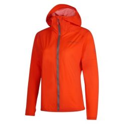 Kurtka impermeabilna damska La Sportiva Pocketshell. Czerwone kurtki damskie La Sportiva, m, bez wzorów, z poliamidu, bez kaptura. Za 700.00 zł.