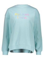 Pepe Jeans Bluza w kolorze błękitnym rozmiar: S. Niebieskie bluzy bez kaptura damskie Pepe Jeans, s, z jeansu. Za 149.31 zł.
