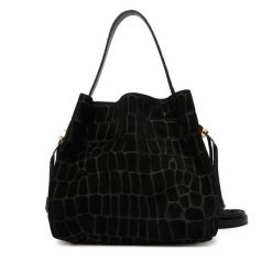 Torebka Elisabetta Franchi. Czarne torebki klasyczne damskie Elisabetta Franchi, bez wzorów, bez dodatków. Za 3,059.99 zł.