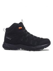 Icepeak Botki trekkingowe "Aura" w kolorze czarnym rozmiar: 45. Czarne buty zimowe męskie ICEPEAK, z materiału, bez zapięcia. Za 223.99 zł.