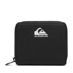 Portfel Quiksilver. Czarne portfele męskie Quiksilver, bez wzorów. Za 49.99 zł.