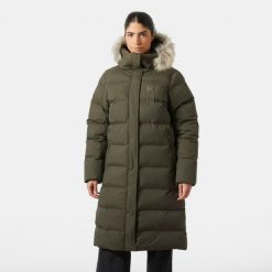 Parka dla kobiet Helly Hansen Aria. Zielone parki damskie Helly Hansen, na zimę, bez wzorów. W wyprzedaży za 1,398.50 zł.