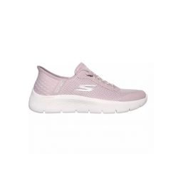 Tenisówki Skechers Model Slip-ins Go Walk Flex Kolor Rose. Fioletowe trampki i tenisówki damskie Skechers, bez wzorów. Za 329.99 zł.