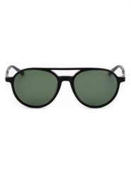 Pepe Jeans Męskie okulary przeciwsłoneczne w kolorze czarno-zielonym rozmiar: 53. Czarne okulary przeciwsłoneczne męskie Pepe Jeans, z jeansu. Za 139.95 zł.