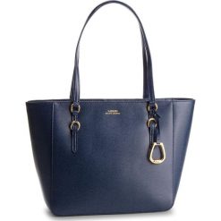 Torebka LAUREN RALPH LAUREN - Shopper 431687508003 Navy. Niebieskie shopper bag damskie Lauren Ralph Lauren, bez wzorów, ze skóry, bez dodatków. W wyprzedaży za 569.00 zł.