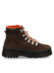 Gant Trapery 31543082 Brązowy. Brązowe trapery damskie Gant, ze skóry, bez obcasa. Za 659.99 zł.