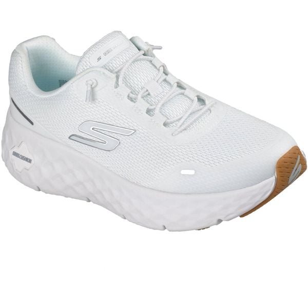 Buty sportowe damskie Skechers Go Walk Max Cushioning Flex. Białe buty sportowe na co dzień damskie Skechers, bez wzorów, z materiału. Za 390.00 zł.