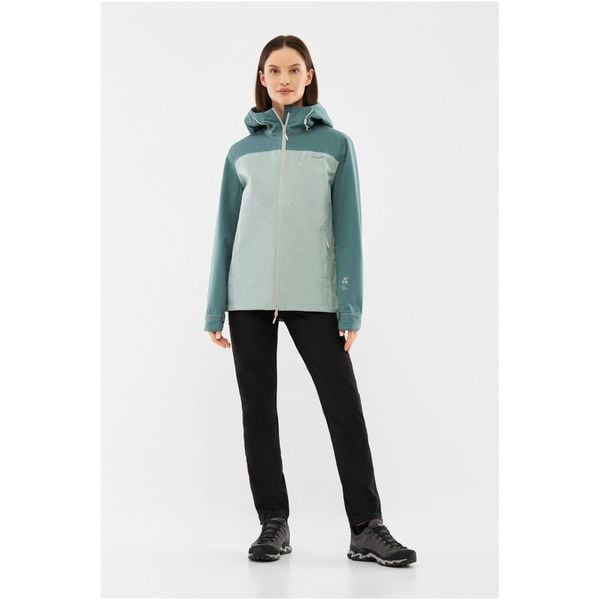 Kurtka damska hardshell z bluzą Primaloft VIKING Ravelo 3 in 1 Lady. Zielone bluzy bez kaptura damskie VIKING, z hardshellu. Za 999.90 zł.