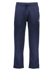 Reebok Spodnie dresowe w kolorze granatowym rozmiar: S. Niebieskie spodnie dresowe męskie Reebok, bez wzorów, z dresówki. Za 70.24 zł.