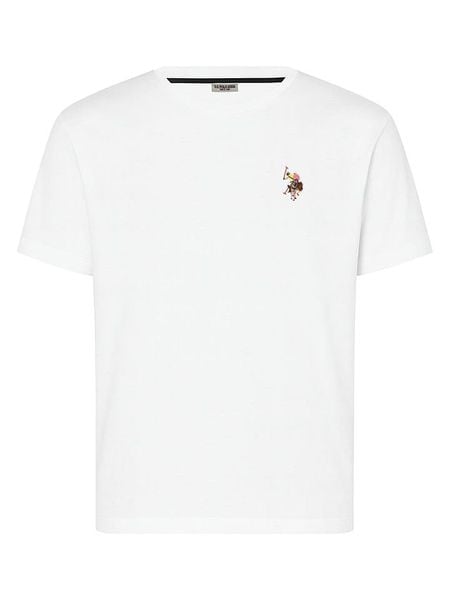 U.S. Polo Assn. Koszulka w kolorze białym rozmiar: XXL. Białe koszulki polo męskie U.S. Polo Assn., s, bez wzorów, z bawełny, bez ramiączek. Za 89.95 zł.