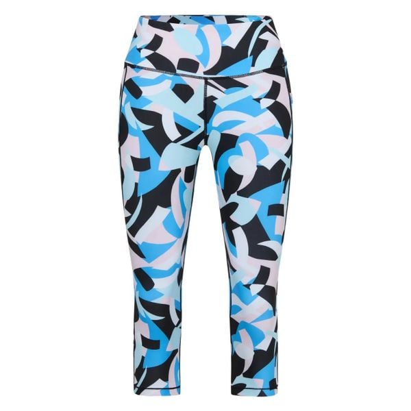 Damskie legginsy 3/4 Dare 2B Influential II. Niebieskie legginsy damskie Dare 2b, l, bez wzorów, na fitness i siłownię. Za 206.00 zł.