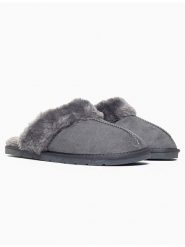 ISLAND BOOT Kapcie "Emefa" w kolorze szarym rozmiar: 43. Szare kapcie damskie Island Boot. Za 139.54 zł.