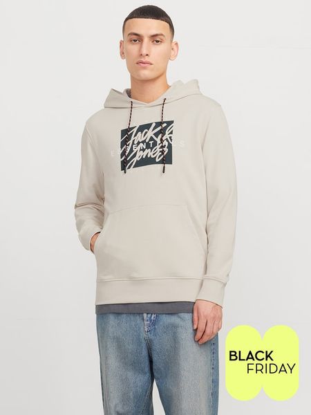 Jack & Jones Bluza w kolorze beżowym rozmiar: M. Brązowe bluzy z kapturem męskie Jack & Jones, m. Za 61.17 zł.