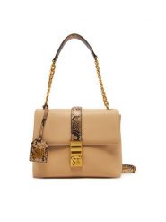 Steve Madden Torebka Bpatts-E SM13001648 Beżowy. Brązowe torebki klasyczne damskie Steve Madden, bez wzorów, ze skóry, bez dodatków. Za 329.99 zł.