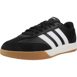 Buty ADIDAS VL COURT FC Czarny. Czarne buty trekkingowe męskie Adidas, ze skóry, bez zapięcia, trekkingowe. Za 273.99 zł.