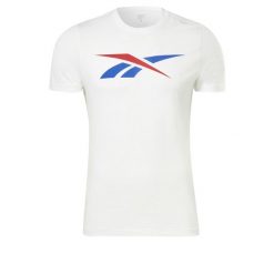 Koszulka T-shirt na co dzień męska REEBOK bawełna. Białe t-shirty męskie Reebok, m, bez wzorów, z bawełny, bez kołnierzyka. Za 105.00 zł.